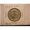 Image 1 : 1963-D Franklin Half Dollar