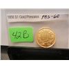 Image 2 : 1856 $1 Gold Indian Princess Large Head