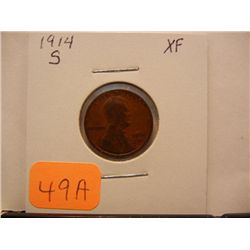1914-S Lincoln Wheat Cent
