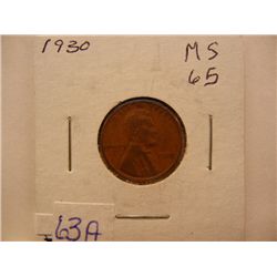 1930 Lincoln Wheat Cent