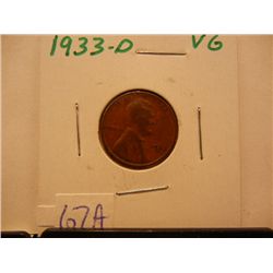 1933-D Lincoln Wheat Cent