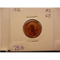 1916 Lincoln Wheat Cent