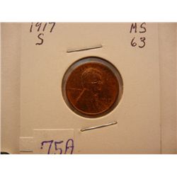 1917-S Lincoln Wheat Cent