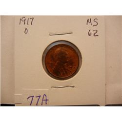 1917-D Lincoln Wheat Cent