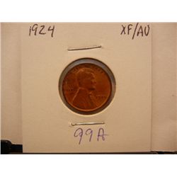 1924 Lincoln Wheat Cent