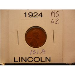 1924 Lincoln Wheat Cent
