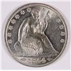 Image 1 : 1854-O SEATED HALF DOLLAR UNC DETAILS (CLEANED)