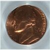 Image 2 : 1968-S Jefferson Nickel PCGS MS-65 (Mint Error-Struck on a Penny Planchet)