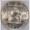 Image 3 : 1949-D FRANKLIN HALF DOLLAR, PCGS MS-63 FBL