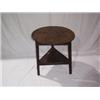 Image 1 : EARLY 18TH OAK CRICKET TABLE,with pot shelf. 800 - 1200...