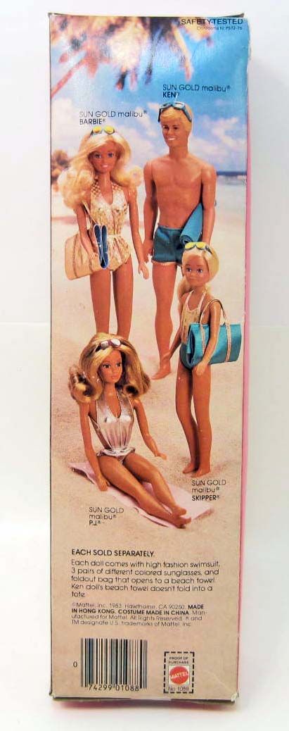 sun gold malibu ken