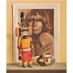 E.S. Curtis - A Hopi Man