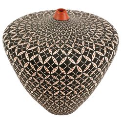 Pot with Geometric Design