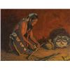 Image 1 : Pottery Maker by Firelight