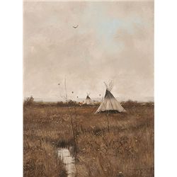 Autumn Indian Encampment