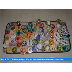Prince Albert Winter Festival Wolf Button Collection