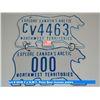 Image 1 : 2 x N.W.T. Polar Bear license plates