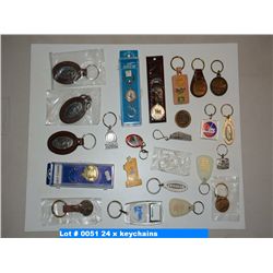 24 x keychains