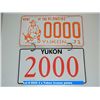 Image 1 : 2 x Yukon license plates