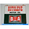 Image 1 : BA Autolene Motor Oil enamel/metal sign