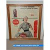 Image 2 : 3 x Framed Coca-Cola ads
