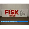 Image 1 : Fisk Tires metal sign 60x17.5 inches