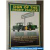 Image 1 : Framed John Deere Tractor poster