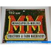 Image 1 : Minneapolis-Moline sign (reproduction)