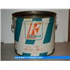 Image 2 : 3 x Royalite pails, Super Diesel Motor Oil, Royalite 25 lb grease pail, Royalite 40 lb grease pail
