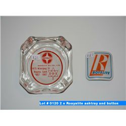 2 x Roayalite and button