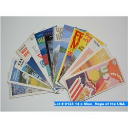 14 x Misc. Maps of the USA