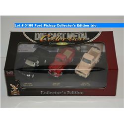 Ford Pickup Collector's Edition trio