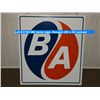 Image 1 : BE metal sign, flanged (36 x 36 inches)
