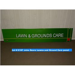 John Deere Lawns and Ground Care panel
