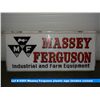 Image 1 : Massey Ferguson plastic sign (broken corner)