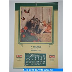 BA 1947 calendar