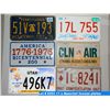 Image 1 : 11 x Assorted license plates
