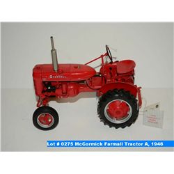 McCormick Farmall Tractor A, 1946