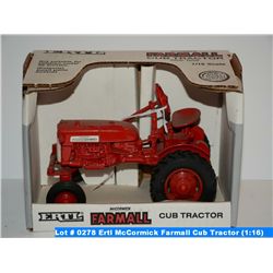 Ertl McCormick Farmall Cub Tractor (1:16)