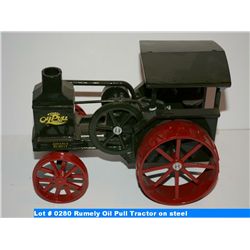 Rumely Oil Pull Tractor on steel