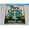 Image 1 : Pure Spring Ginger Ale mirrored clock