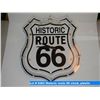 Image 1 : Historic route 66 clock, plastic