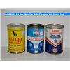 Image 1 : 3 x Ace, Royalite, & Gulf gasline anti-freeze tins