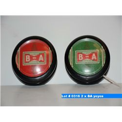2 x BA yoyos