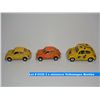 Image 1 : 3 x miniature Volkswagen Beetles