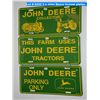 Image 1 : 3 x John Deere license plates