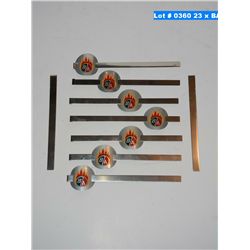 23 x BA fill pipe tags