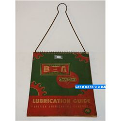 9 x BA chekchart, simplified working records, and daily check out sheet books