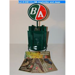5 x BA mapholder and maps
