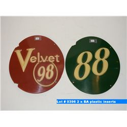 2 x BA plastic inserts